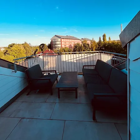 Modernes Cityapartment Naehe Schloss Pillnitz Dresden Exterior photo